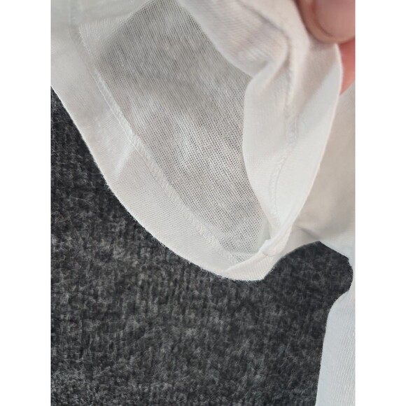 Vintage 80's Oneita Graphic T-Shirt Size M 50/50Made in USA Glide Volunteer - Picture 4 of 7